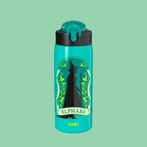 Wicked-Elphaba: Water Bottle with Straw/Lid/Handle - 25oz